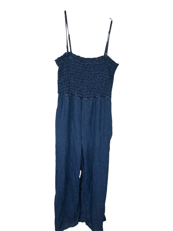 Jumpsuit By Pilcro In Blue Denim, Size: M Skirt with Denim