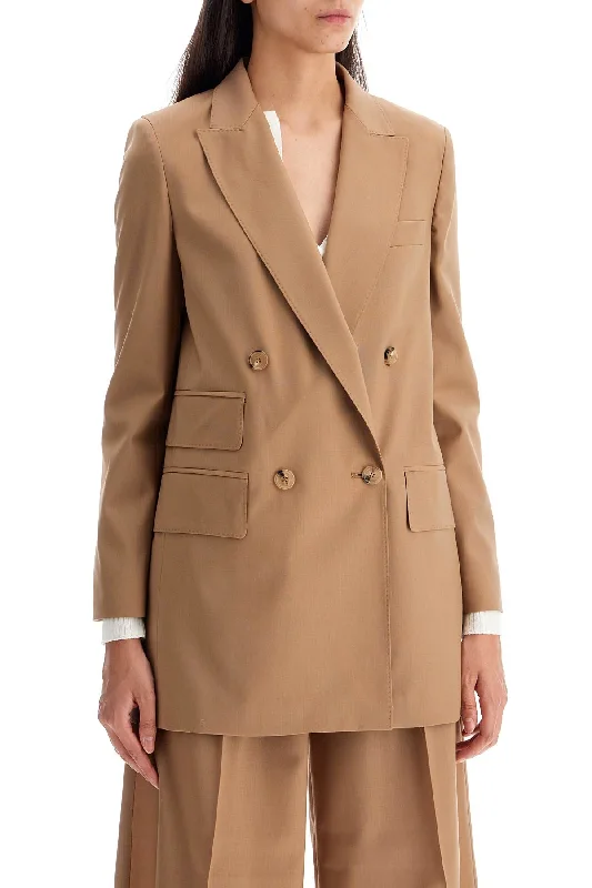 Max Mara 'nebbie' Double-Bre Office Blazer Outfits