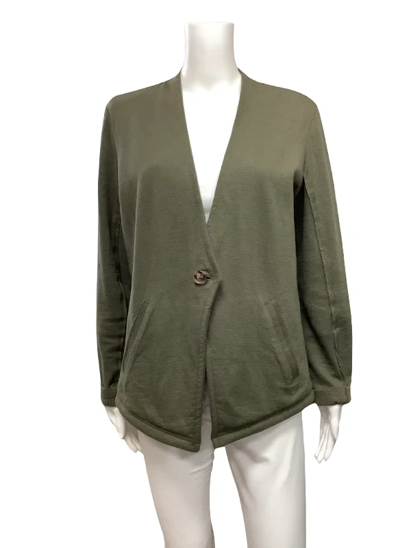 Caslon Jacket Green Size: 4