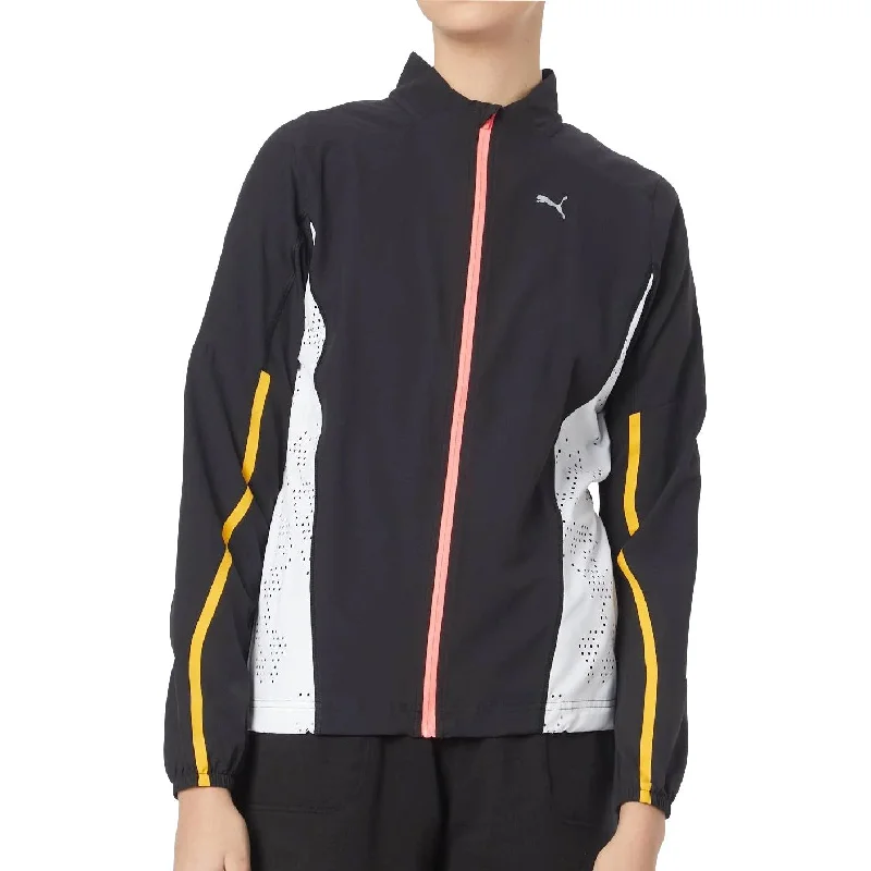 Puma Ultraweave S Woven Womens Running Jacket - Black Women's ski jackets