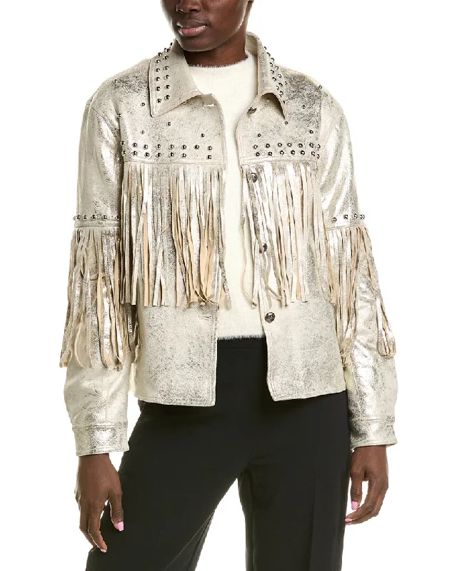 Beulah Fringe Jacket Modern Work Blazer