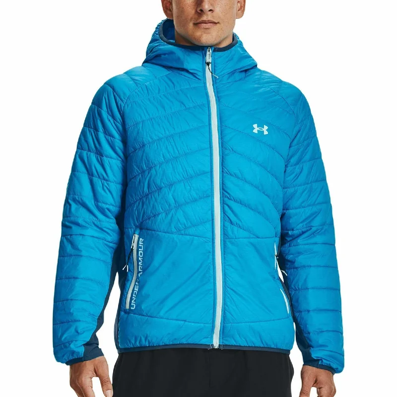 Under Armour Storm ColdGear Reactor Active Mens Hybrid Jacket - Blue Women's streetwear jackets