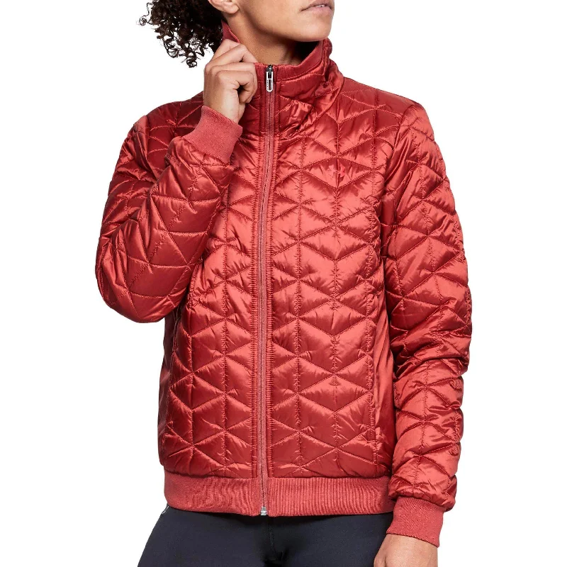 Under Armour ColdGear Reactor Performance Womens Jacket - Pink Women's Canada Goose jackets