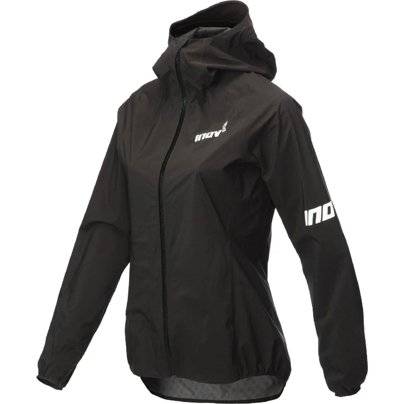 Inov8 Stormshell Waterproof Womens Running Jacket - Black Women's trendy jackets