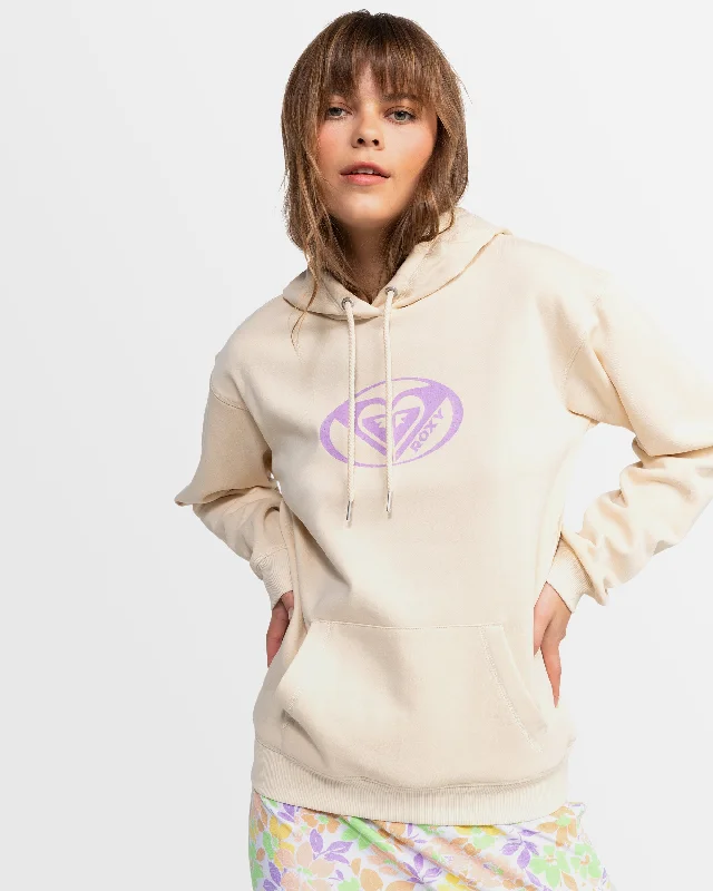 Womens Surf Stoked Pullover Hoodie Oversized Knit Pullover