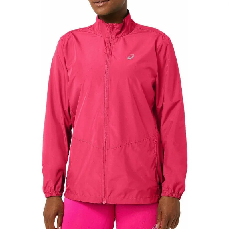 Asics Core Womens Running Jacket - Pink Women's business casual jackets