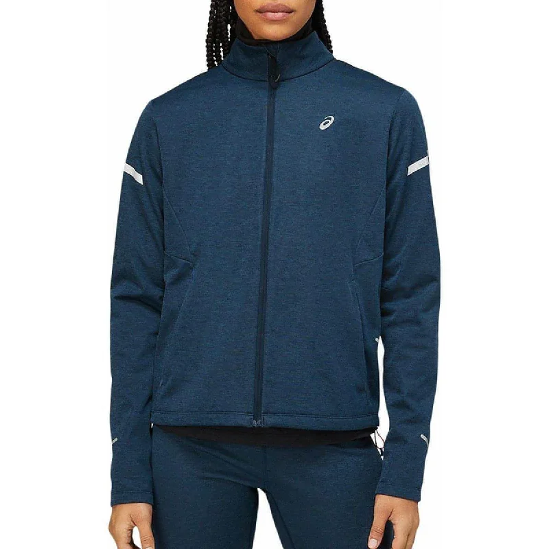 Asics Lite-Show Winter Womens Running Jacket - Navy Women's summer jackets