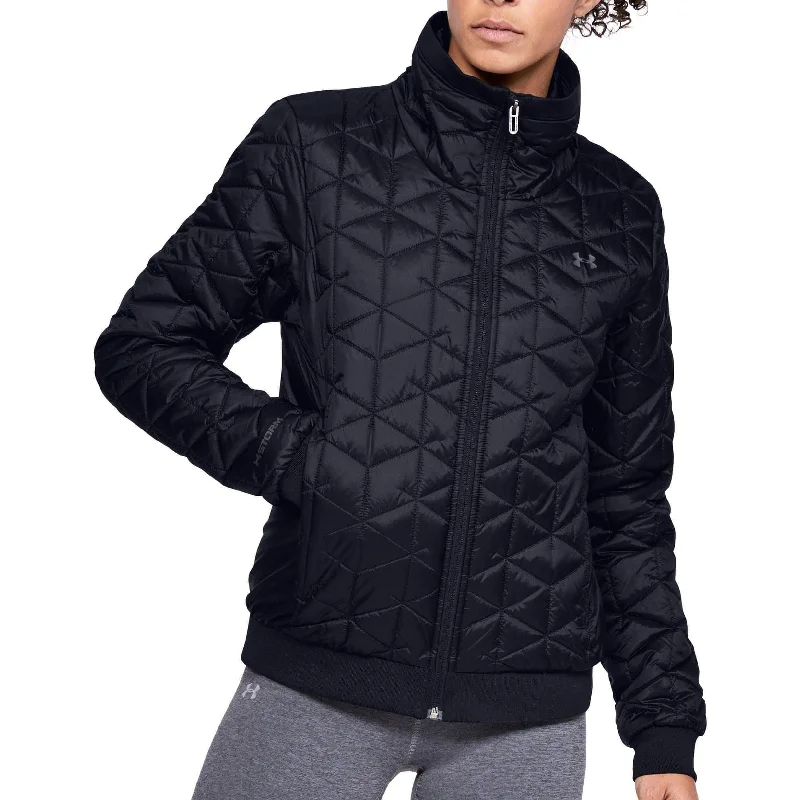 Under Armour ColdGear Reactor Performance Womens Jacket - Black Women's eco-friendly jackets