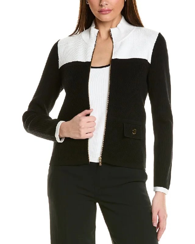 St. John Spectator Stretch Jacket Long Sleeve Women’s Blazer