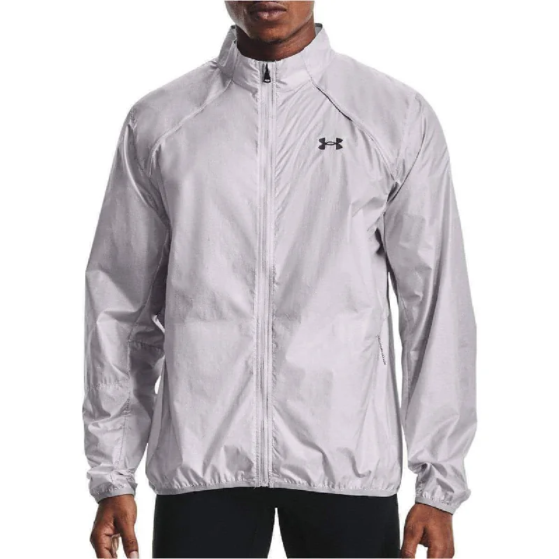 Under Armour Impasse 2.0 Mens Running Jacket - Grey Women's fitted jackets