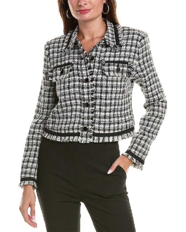 Central Park West Ramona Shacket Modern Tailored Blazer