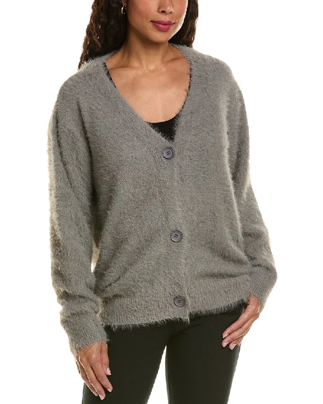 Hl Affair Fuzzy Eyelash Cardigan Softest cashmere sweaters