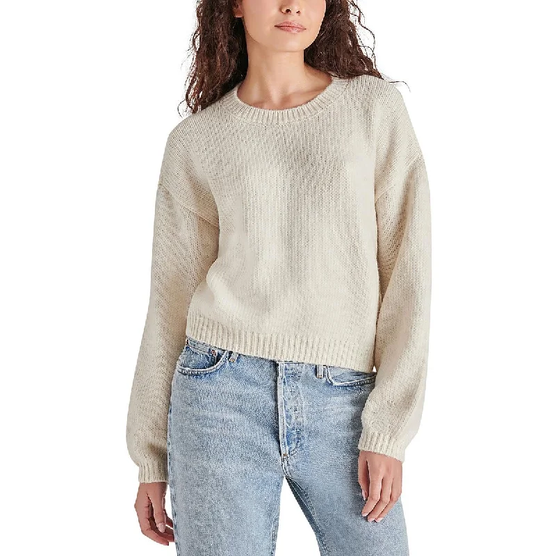 Womens Cable Knit Casual Crewneck Sweater Travel sweaters