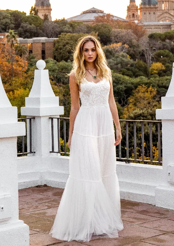 Claudia Sample (size XS) Sexy Wedding Dress