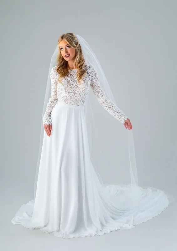 Kennedy Blue Cleo Wedding Dress Empire Waist Dress