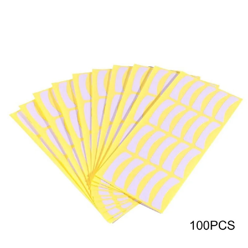 100Pcs Under Eye Pads Stickers For Eye Lash Paper Patches Tips Sticker Wraps Individual False Eyelashes Extensions Makeup Tool Trendy unclassified dresses