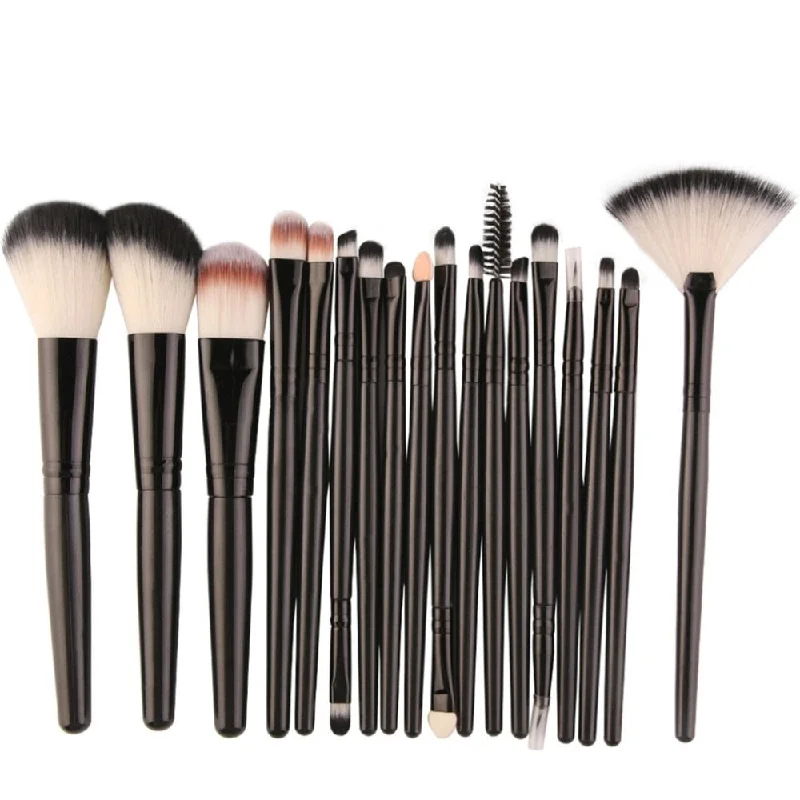 18 Pcs MAANGE Makeup Tools Set Brushes Suit Foundation Eye Lip Eyeshadow Brush Short unclassified dresses