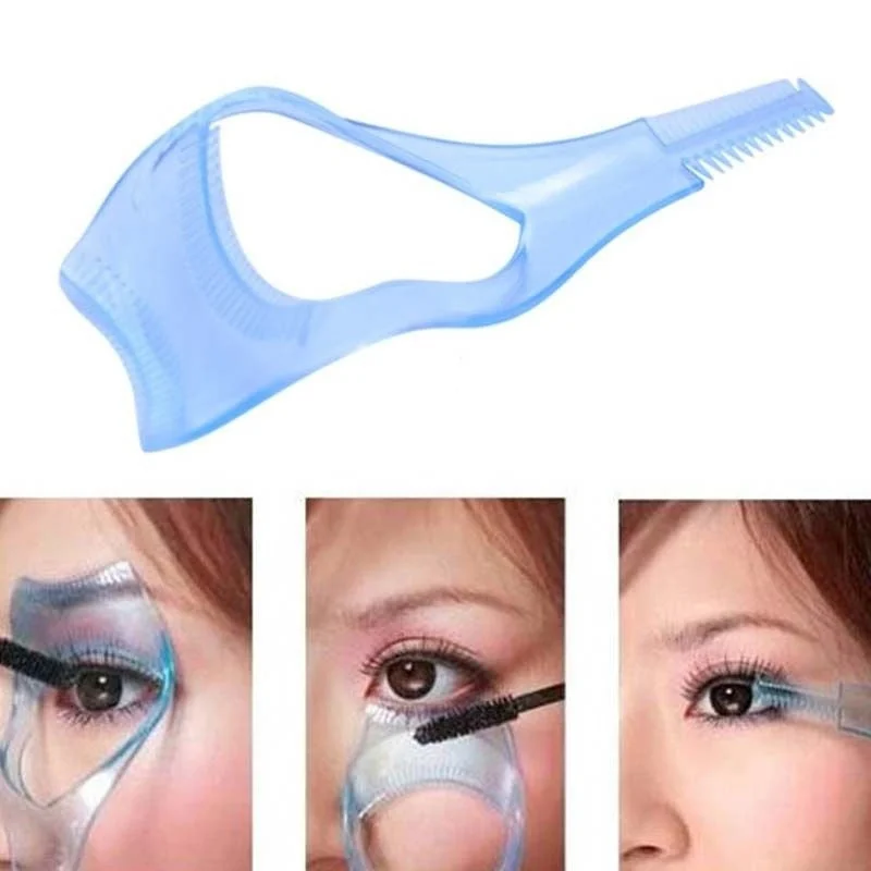 Cosmetic Mascara Eyelash Comb Applicator Helper Guide Card Tool Satin unclassified dresses