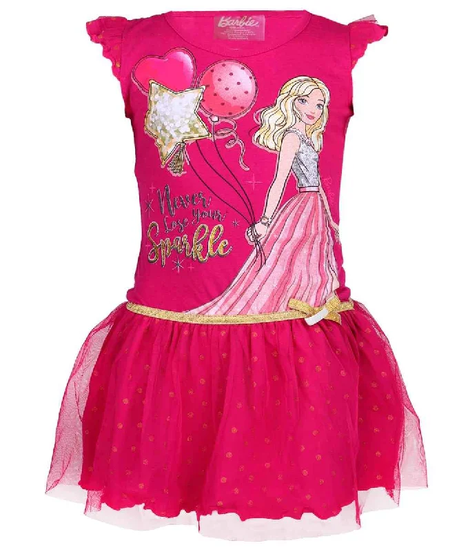 Girls Barbie Costume Dress Age 4 to 10 Years Fashionable unclassified dresses