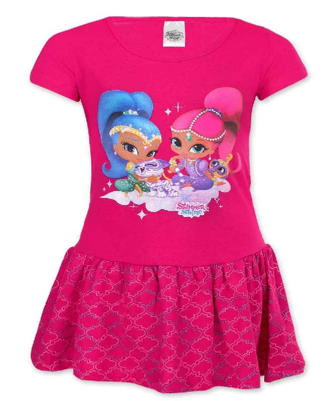 Girls Shimmer & Shine Costume Dress Age 2-6 Years Wrap unclassified dresses