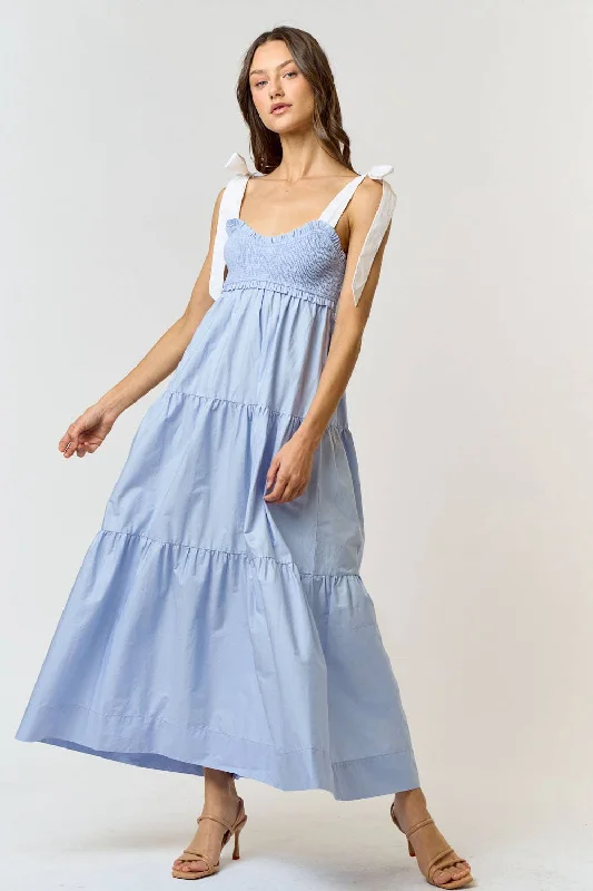 Sweet Summer Time Dress- Light Blue Budget-friendly unclassified dresses