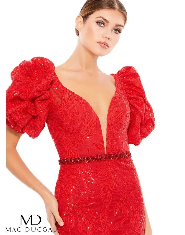 Mac Duggal 12421D (only size 0 red) Everyday wear unclassified dresses