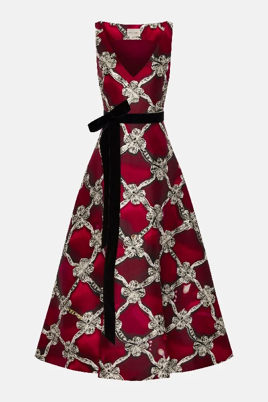 Mykah Dress Plexus Ruby High-end unclassified dresses