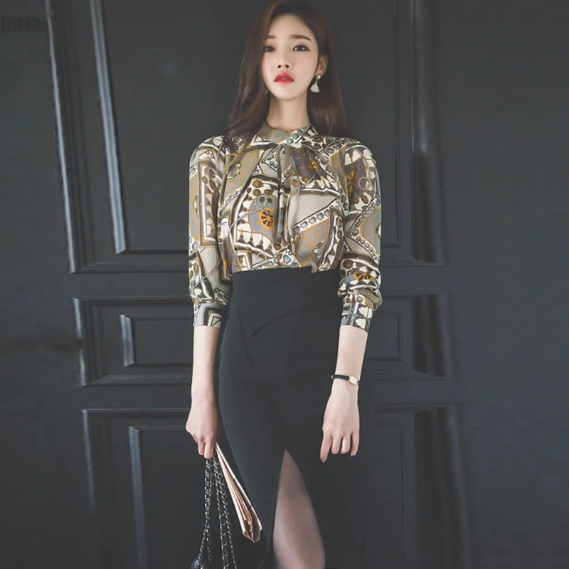 Women's Spring Casual O-Neck Sheath Two-Piece Dress Sequin unclassified dresses