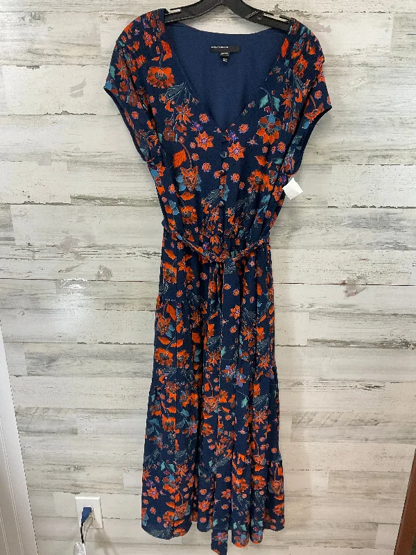 Dress Casual Maxi By Maggy London In Blue, Size: Xl Sexy Long Skirt