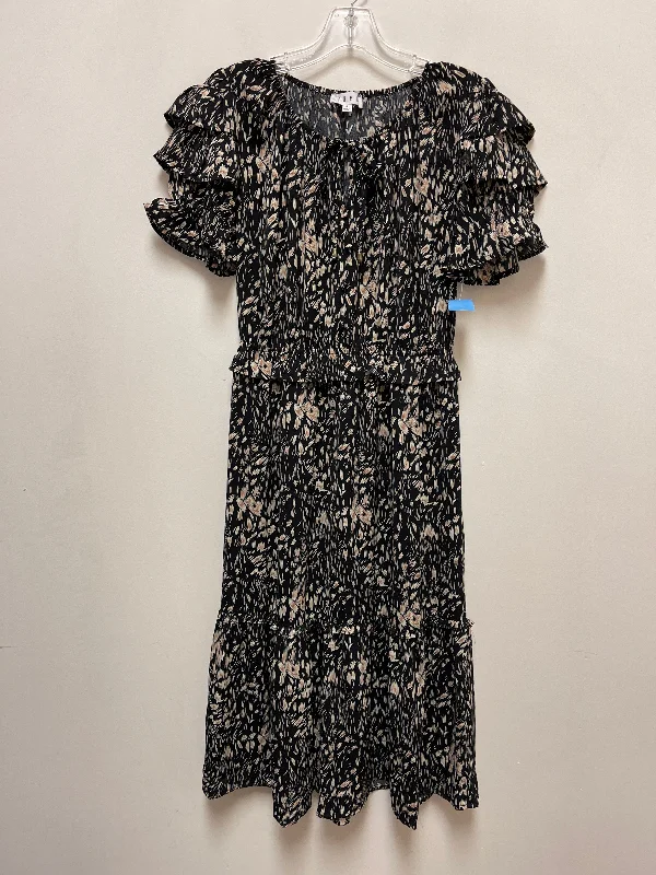 Dress Casual Maxi By Thml In Black & Cream, Size: S Maxi Skirt Trendy