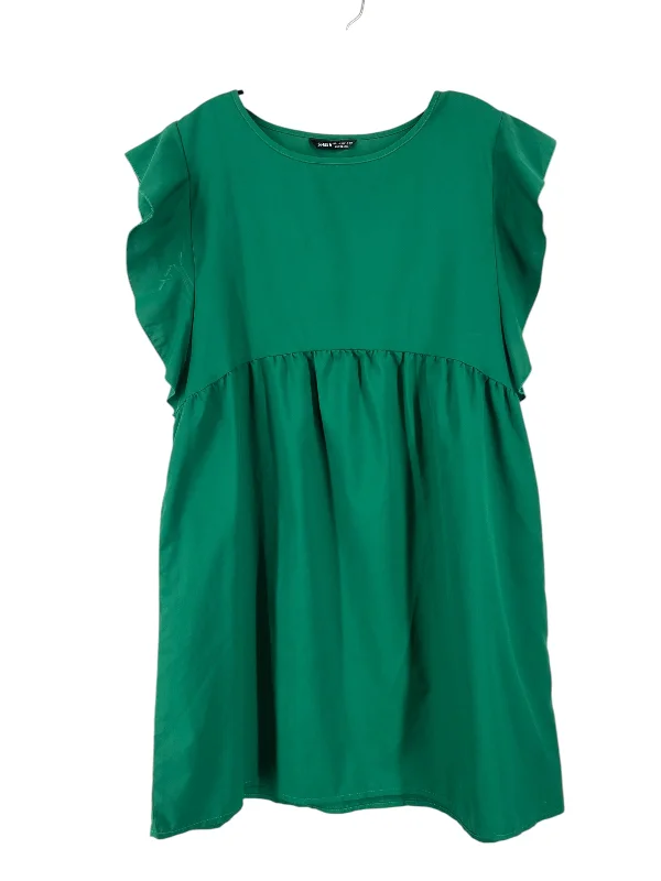 Dress Casual Short By Shein In Green, Size: L Mini Skirt Summer