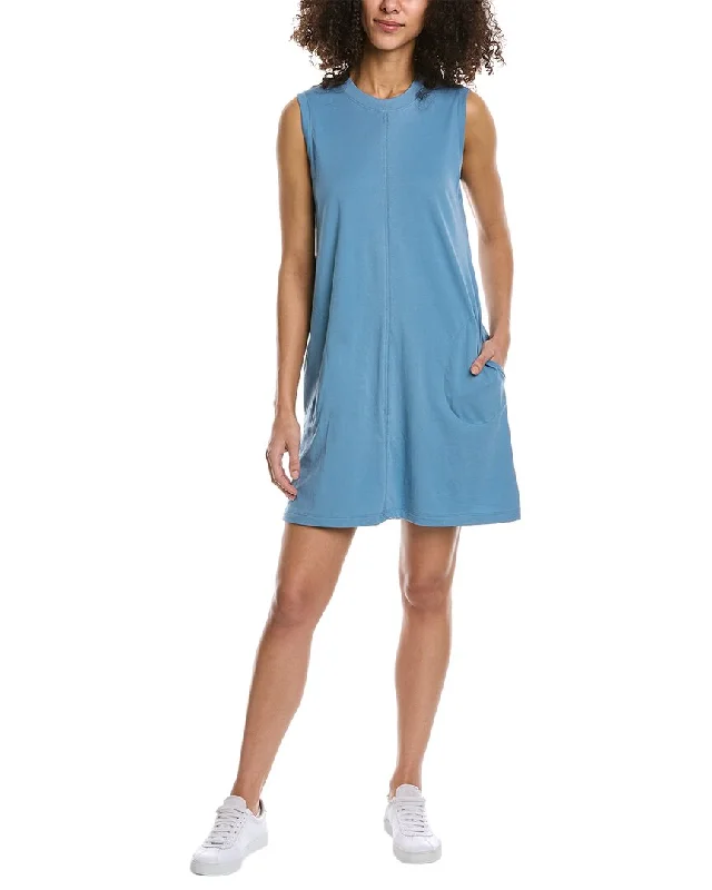 ATM Anthony Thomas Melillo Seamed Tank Dress Lightweight Tank Dress