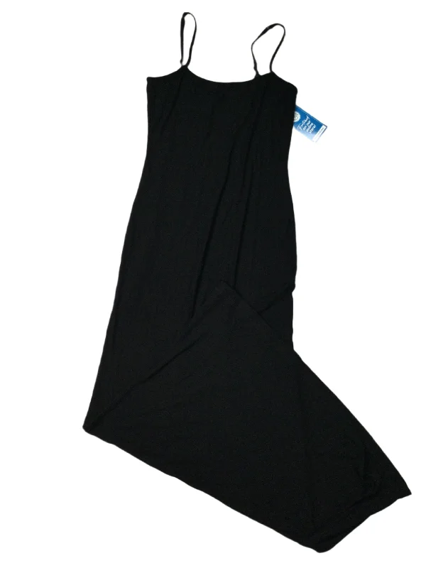 Dress Casual Maxi By Skims In Black, Size: Xl Wrap Maxi Skirt