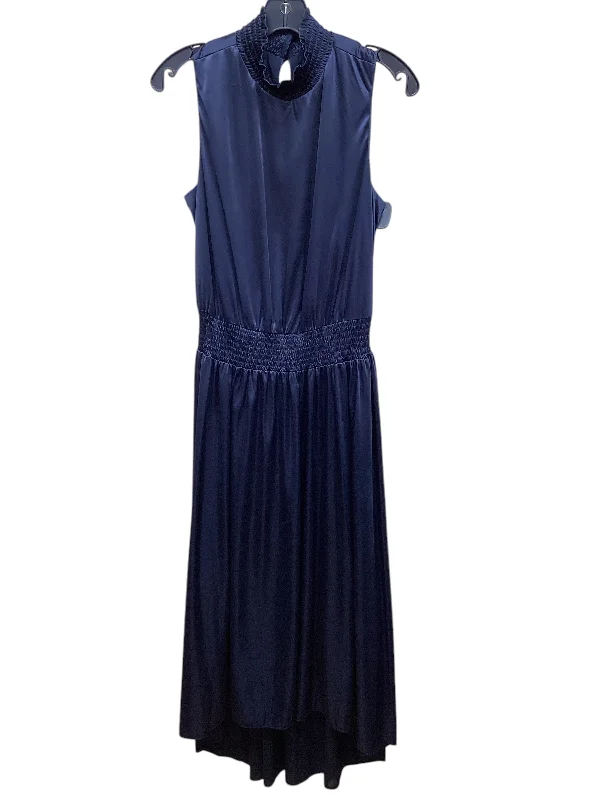 Dress Casual Midi By Nanette By Nanette Lepore In Navy, Size: M Elegant Midi Dress