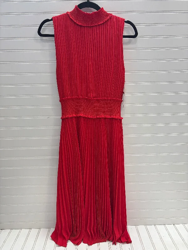 Dress Party Midi By Nanette By Nanette Lepore In Red, Size: 6 Boho Chic Midi