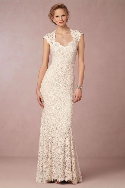 BHLDN Tadashi Shoji - Marivana Lace Gown Lace Dress Style