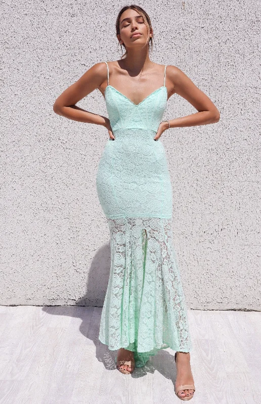 Talaya Lace Gown - Apple Lace Gown Style